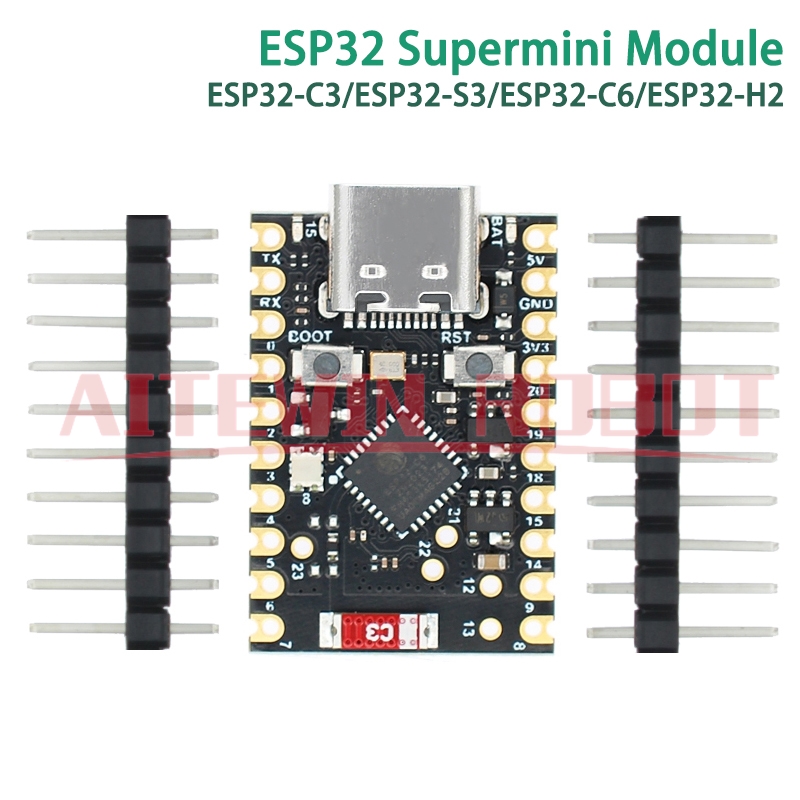 Espressif Esp32 - AITEWIN หุ่นยนต์ ESP32 SuperMini Development Board