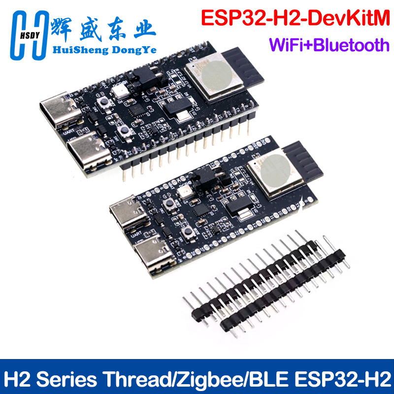 Esp32 H2 - ESP32-H2-DevKitM WiFi+บลูทูธ ซีรีส์ H2 รองรับ Thread/Zigbee/BLE