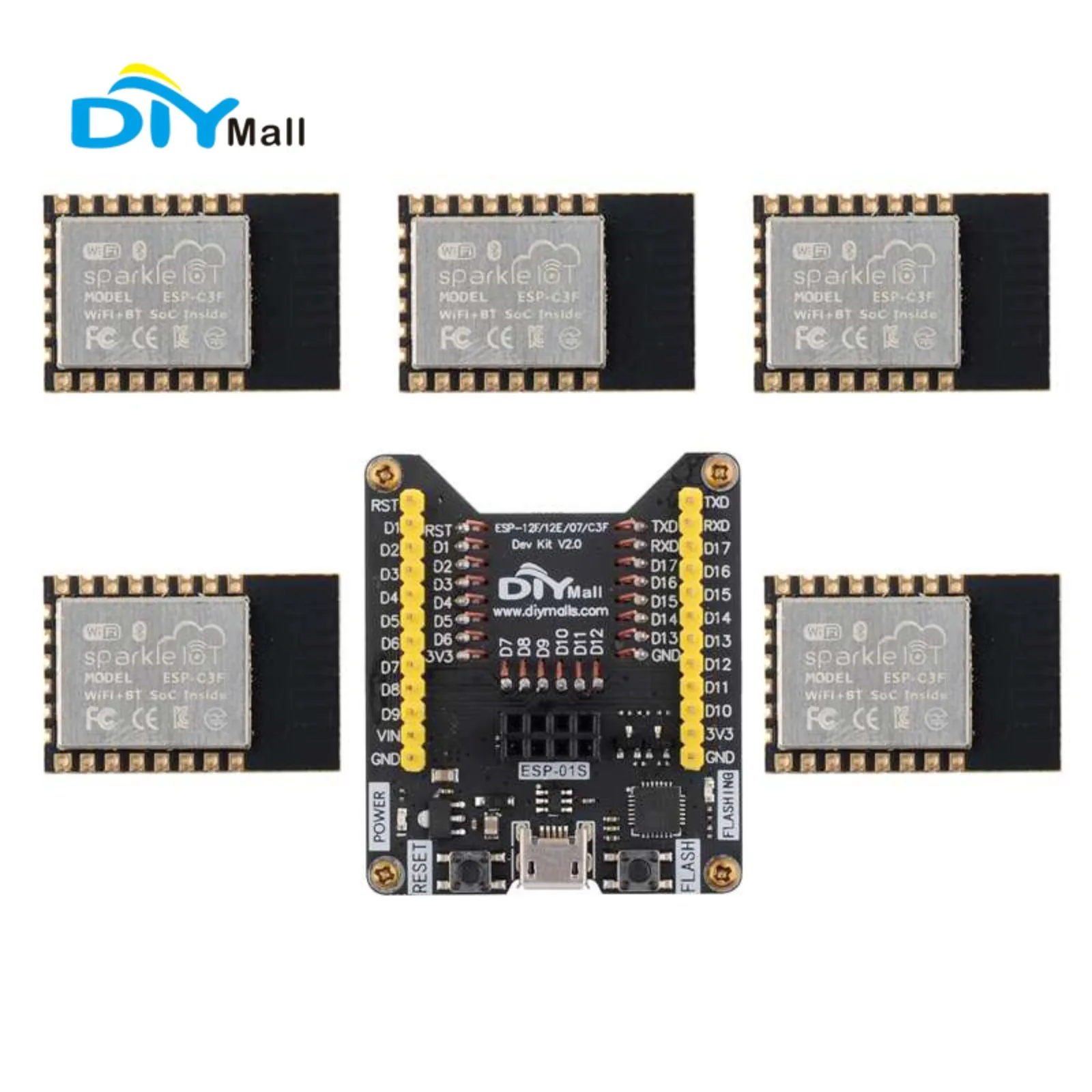 Esp8266 - ESP32-C3F WiFi + BT โมดูล 32