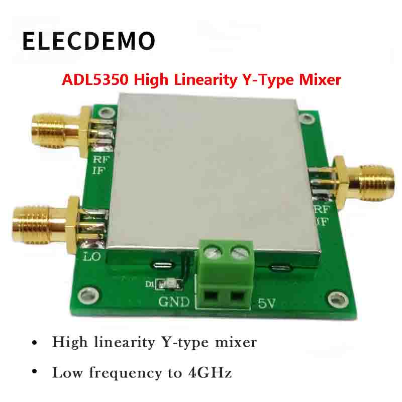 Esp32 P4 - โมดูลมิกเซอร์แบบดับเบิลบาลานซ์ ADL5350, คอนเวอร์เตอร์ RF/IF แบบอัพ/ดาวน์ ความกว้างย่านความถี่กว้าง