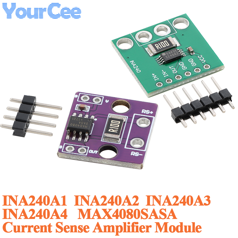 Esp32 S2 - โมดูลขยายสัญญาณตรวจจับกระแสไฟฟ้า 5 ชิ้น/1 ชิ้น INA240A1 INA240A2