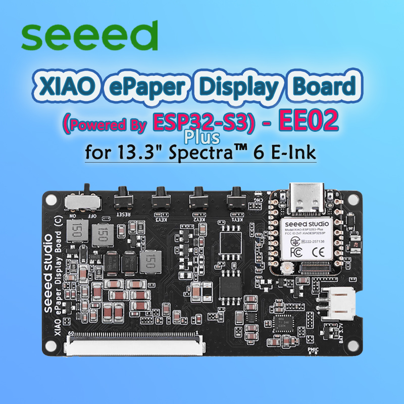 Esp32 S3 - Seeed XIAO E-Paper Display Board EE02