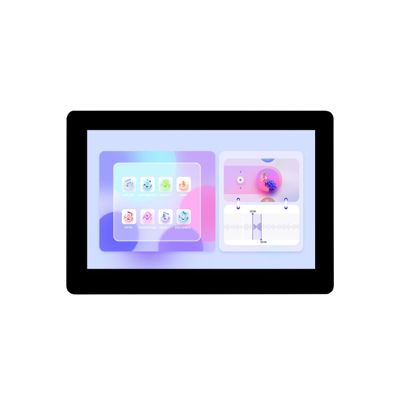 Esp32 S3 - Waveshare ESP32-S3-Touch-LCD-5 บอร์ดพัฒนาจอแสดงผลแบบสัมผัสขนาด 5 นิ้ว ESP32-S3