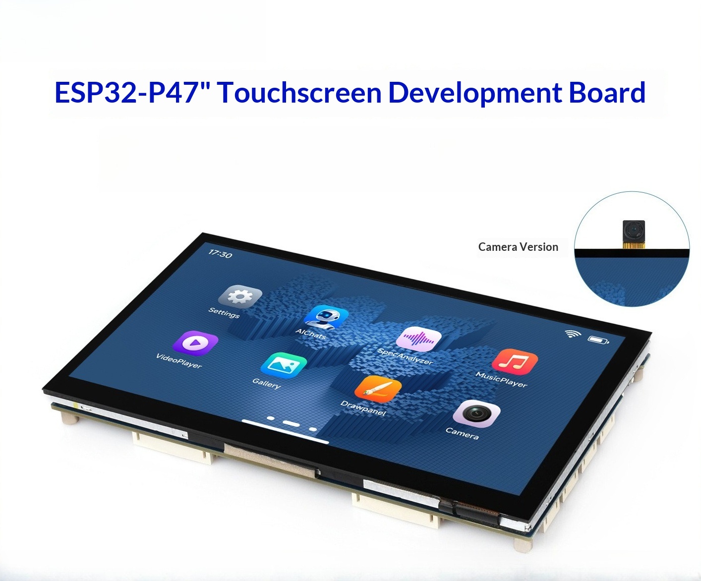 Esp32 P4 - บอร์ดพัฒนา ESP32-P4 พร้อมหน้าจอสัมผัสขนาด 7 นิ้ว รองรับ
