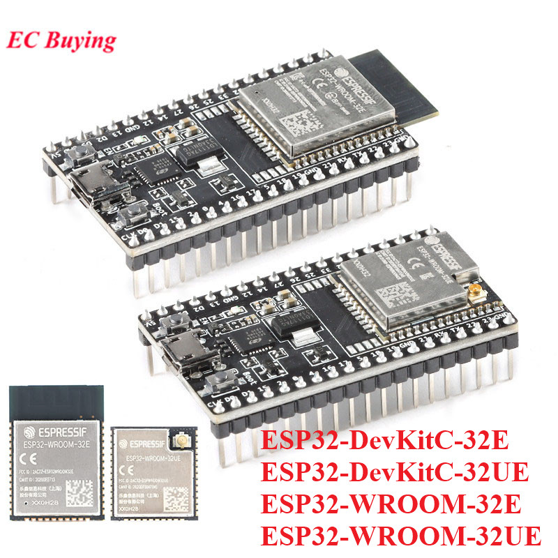 Esp32 Devkit - ESP32-DevKitC บอร์ดพัฒนา ESP32 DevKitC โมดูล ESP32-DevKitC-32E