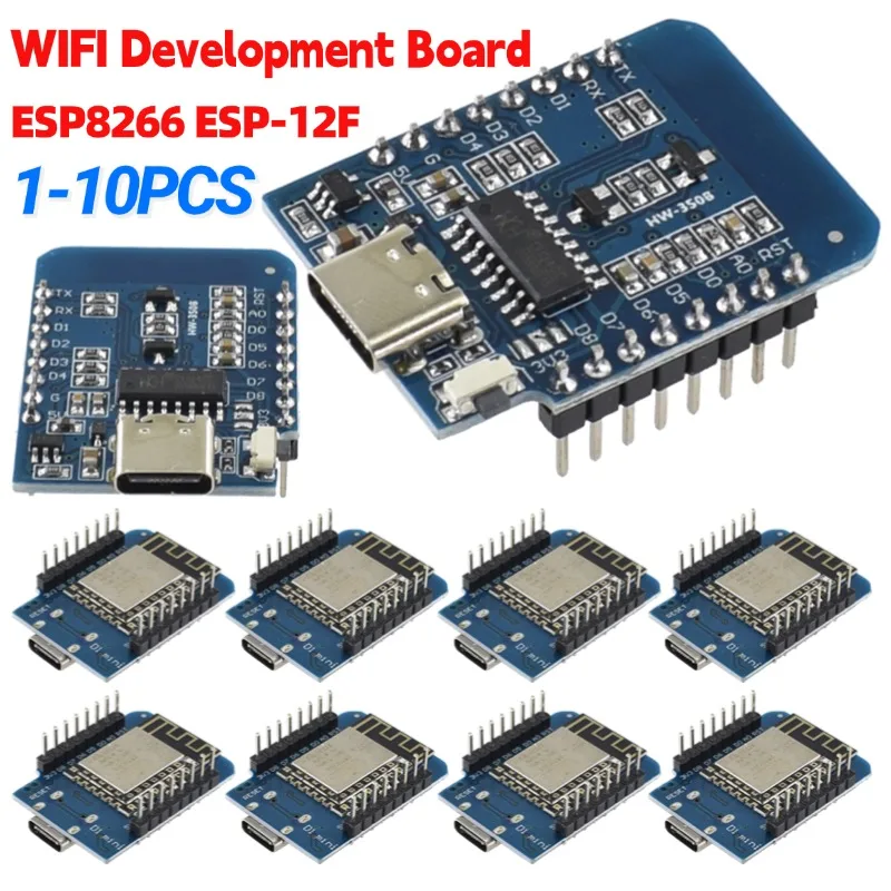 Esp8266 - 1-10PCS ESP8266 ESP-12F D1 มินิบอร์ดพัฒนา WIFI