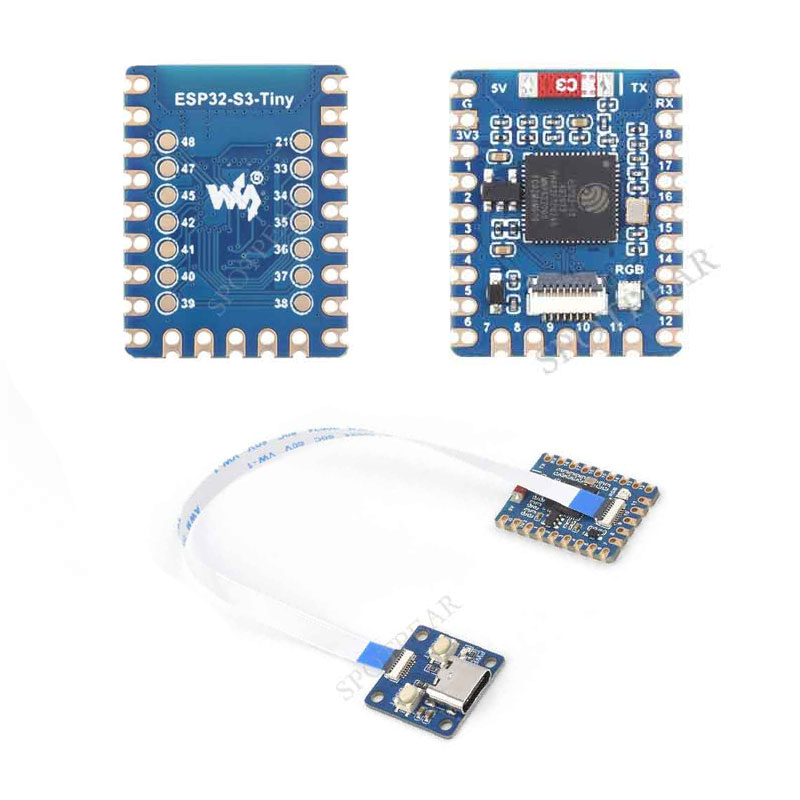 Espressif Esp32 - ESP32 S3 Tiny Mini ESP32-S3FH4R2 บอร์ดขนาดเล็กพร้อมพอร์ต