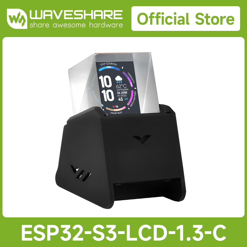 Esp32 S3 - Waveshare ESP32-S3 1.3 นิ้วบอร์ดพัฒนาจอแสดงผล 240 ×
