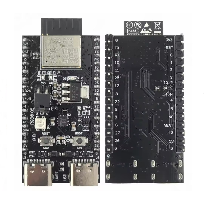 Esp32 H2 - ESP32-H2-DvKitM-1-N4 บอร์ดพัฒนา IoT ชิปเซ็ต ESP32-H2 พร้อมโมดูล