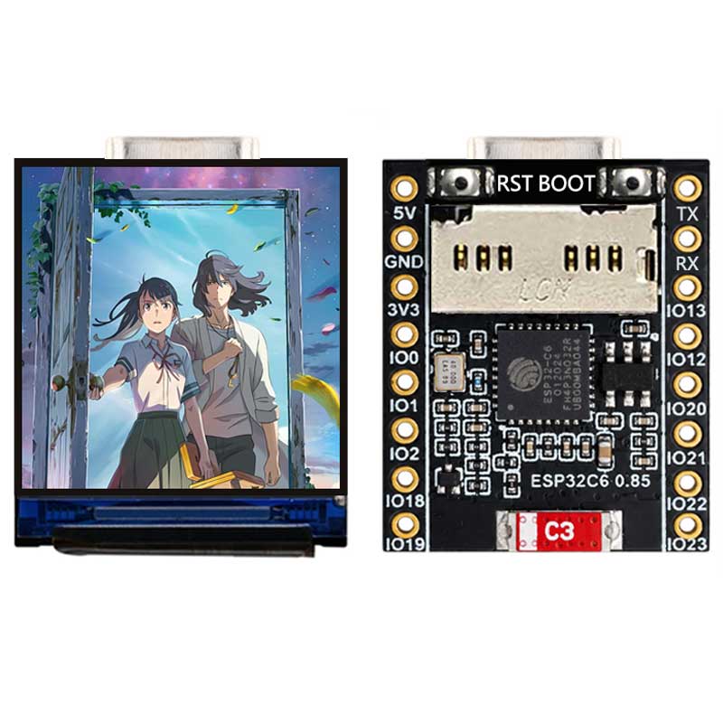 ESP32 C6 0.85 นิ้ว 128X128 หน้ - Esp32 C6 บทวิจารณ์และราคา
