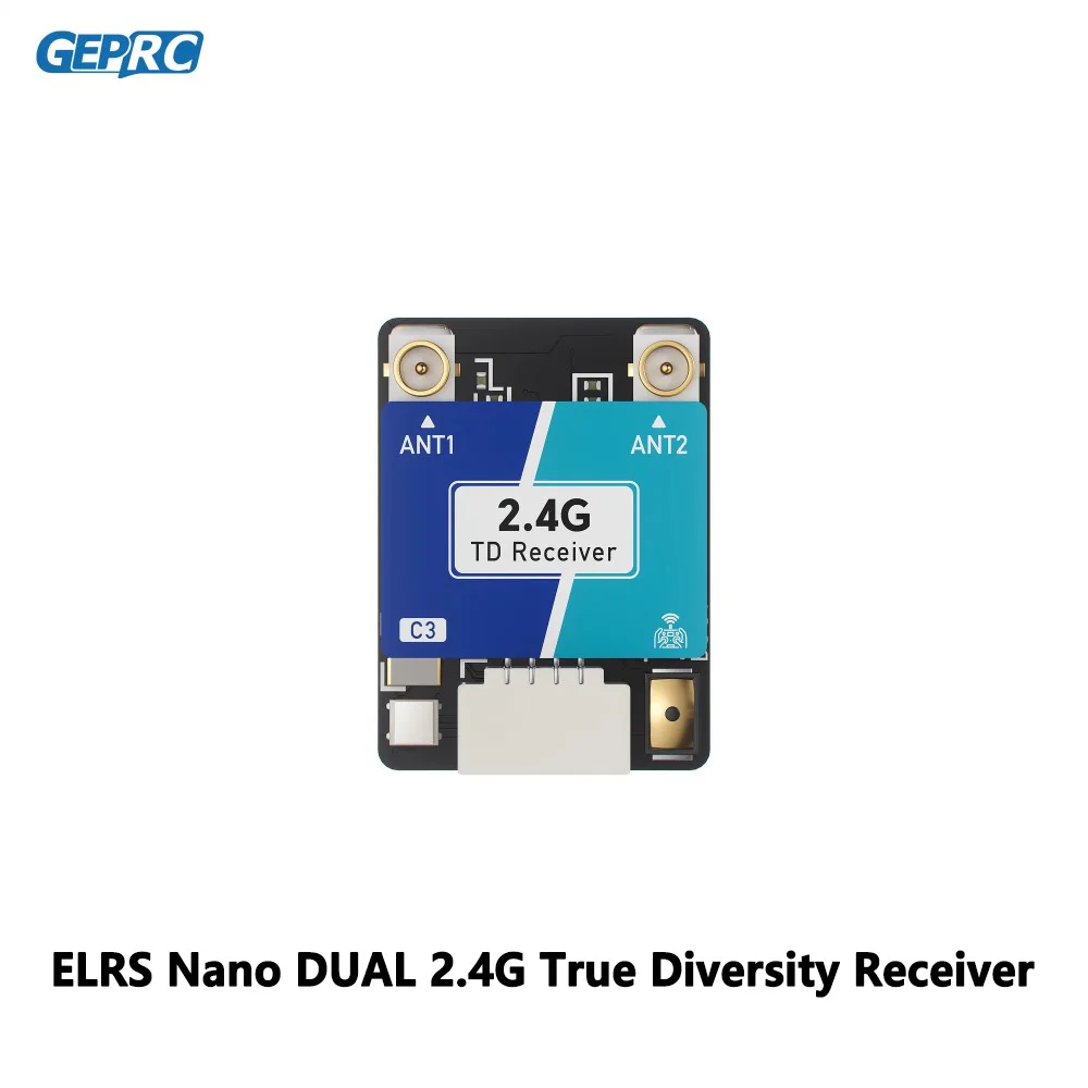 GEPRC ELRS Nano DUAL 2.4G ตัวร - Esp32 C3 บทวิจารณ์และราคา