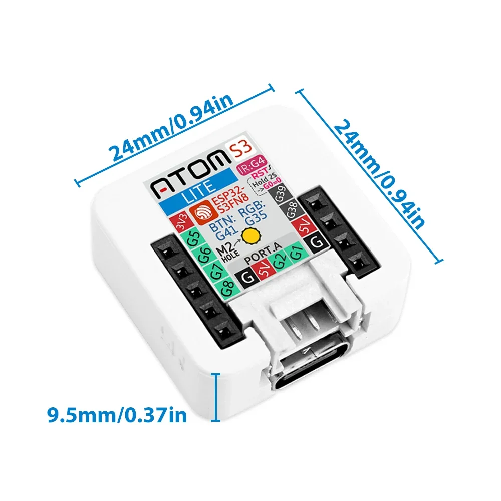 M5Stack AtomS3-Lite บอร์ดพัฒนา - Esp32 Devkit บทวิจารณ์และราคา