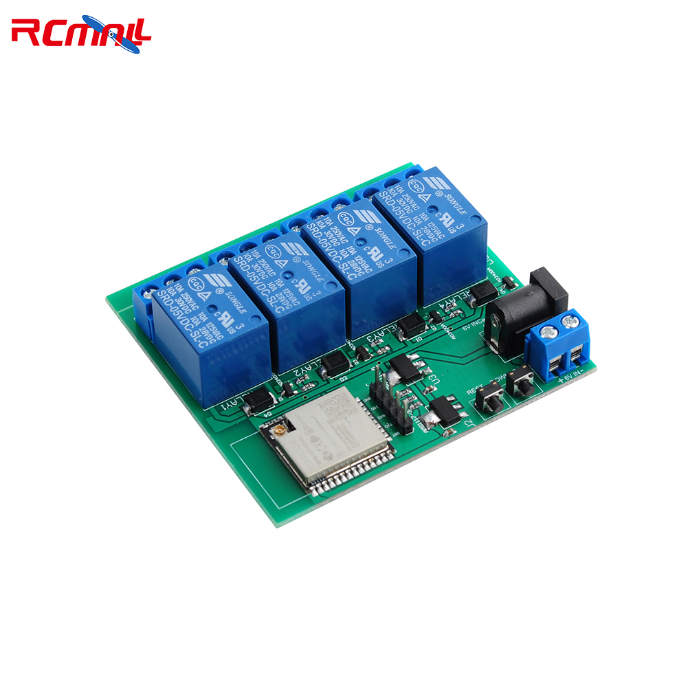 ESP32S 4CH โมดูลรีเลย์ ESP32 W - Esp32 Uart Module บทวิจารณ์และราคา