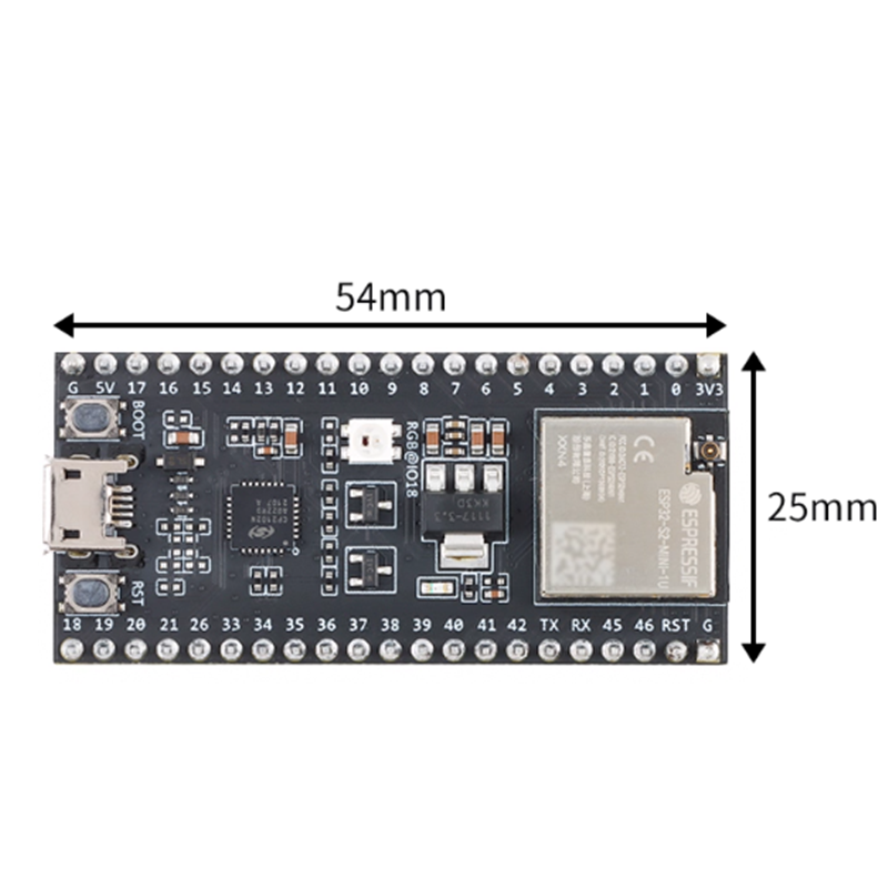 โมดูลบอร์ดพัฒนา ESP32-S2-DvKit - Esp32 S2 บทวิจารณ์และราคา