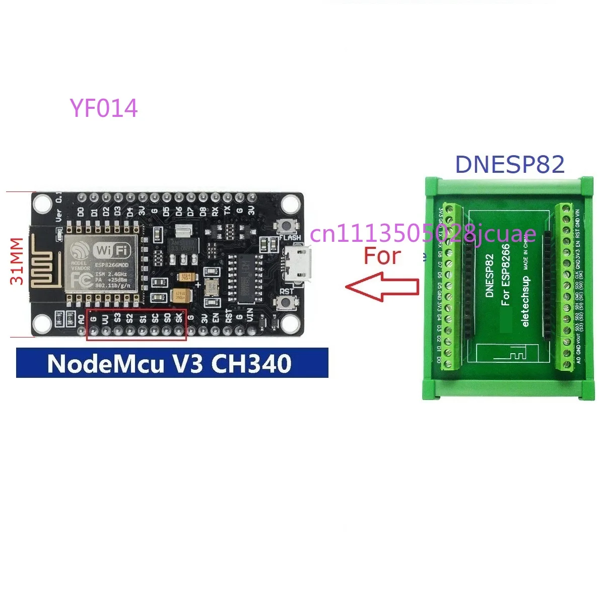 โมดูล ESP8266 NodeMcu WiFi สำห - Esp8266 บทวิจารณ์และราคา